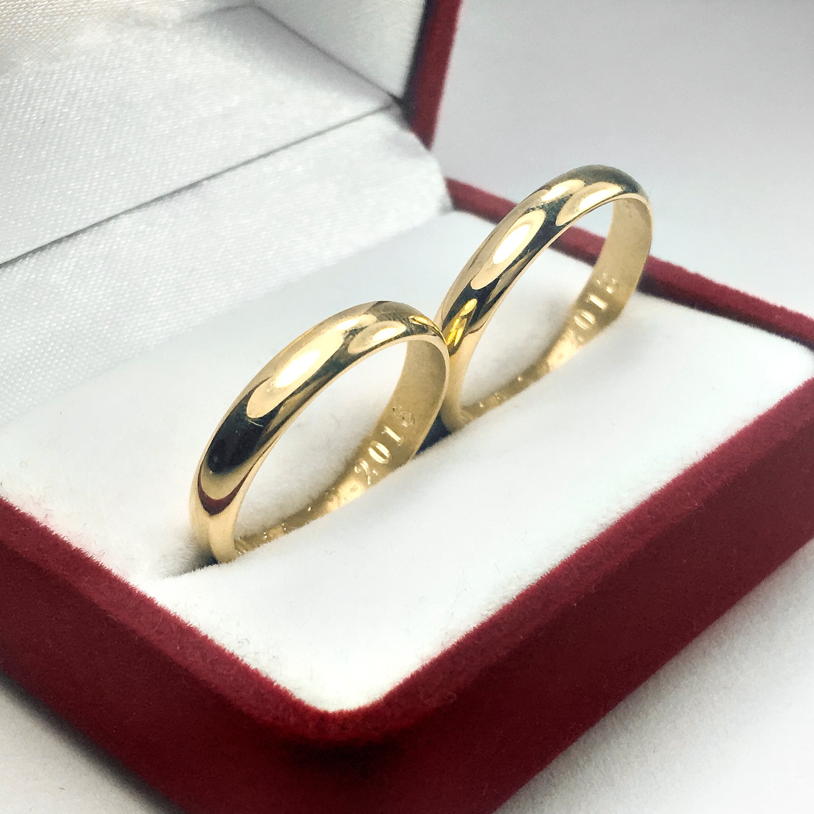 Combo Alianzas Y Anillo Oro 18k 7.9g Casamiento Compromiso – Newmar –  Joyería & Relojería