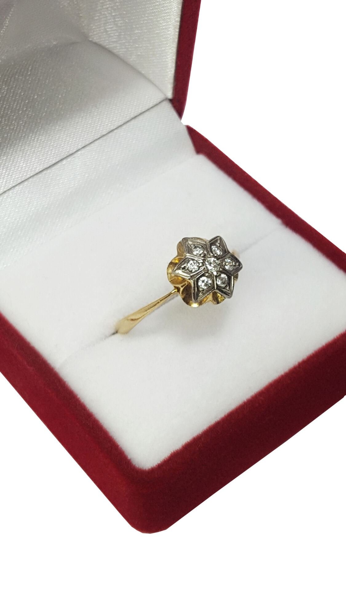 anillo compromiso mujer oro amarillo 18 k