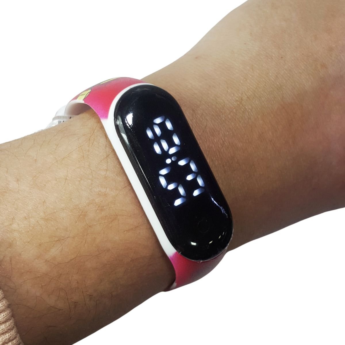 Reloj Pulsera Táctil Digital Led Silicona Para Niños Y Niñas